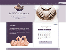 Tablet Screenshot of lesabcdelagrossesse.com
